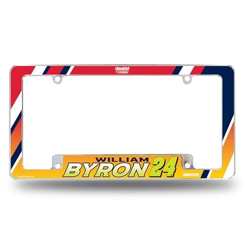 Rico Industries William Byron Chrome License Plate Frame: $13.24 Rico Industries William Byron Chrome License Plate Frame: $13.24