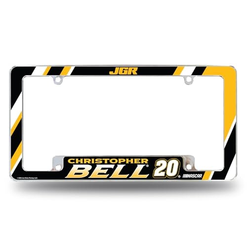 Christopher Bell 12" x 6" Chrome License Plate Frame: $15.08 Christopher Bell 12" x 6" Chrome License Plate Frame: $15.08