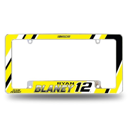 Rico Industries Ryan Blaney NASCAR License Plate Frame: $21.37 Rico Industries Ryan Blaney NASCAR License Plate Frame: $21.37