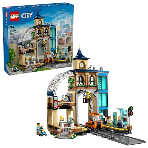 LEGO City Central Train Station 60469: $83.91