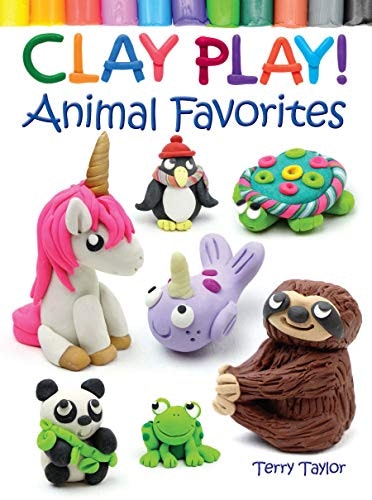 Clay Play! Animal Favorites Activity Book: $9.85