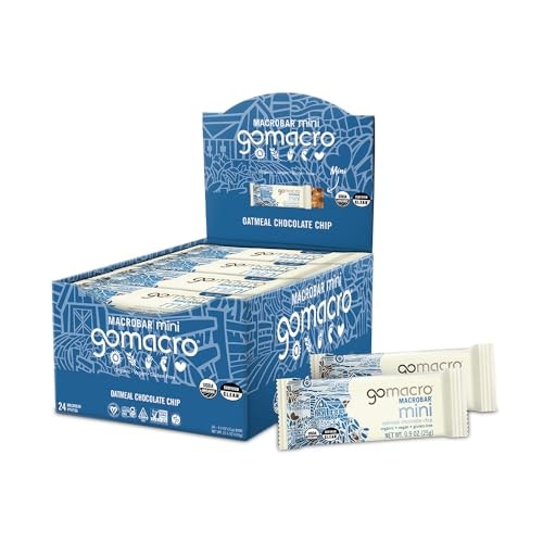 GoMacro MacroBar Mini Organic Vegan Snack Bars 24-Pack: $23.80