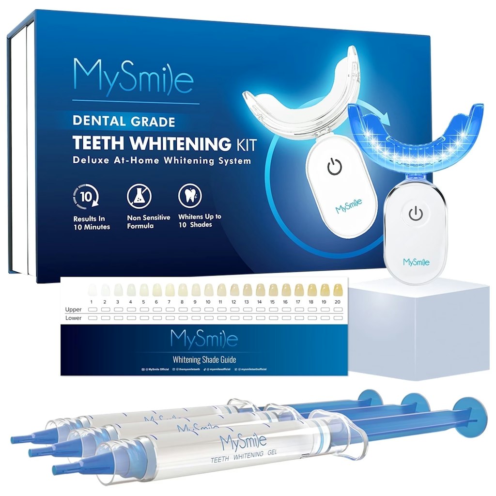 MySmile Pro Teeth Whitening Kit w/ 28-LED Light: $29 MySmile Pro Teeth Whitening Kit w/ 28-LED Light: $29