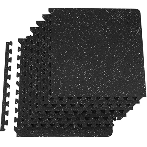 Vevor 24-Square-Foot Interlocking Gym Floor Tiles 6-Pack: $35.01