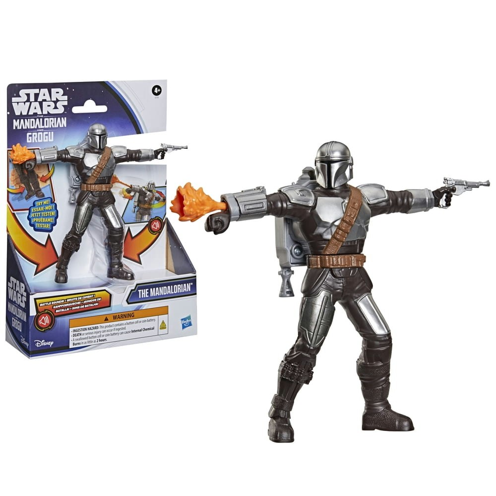 Star Wars The Mandalorian 6-Inch Action FX Figure: $14.24