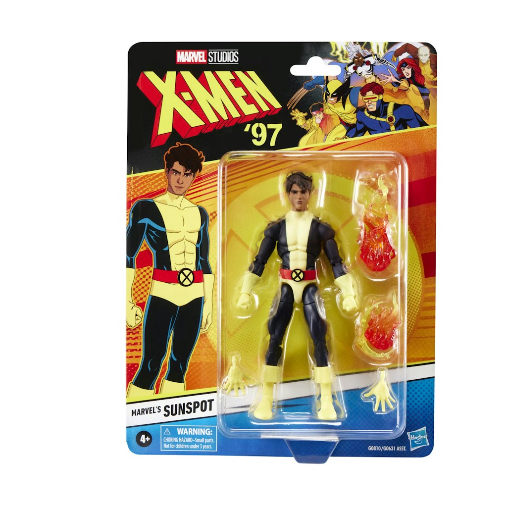 Marvel Legends Series X-Men Sunspot '97 Collectible: $16