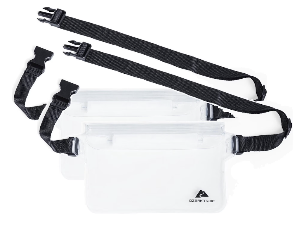 Ozark Trail Waterproof Pouch 2-Pack: $9.97