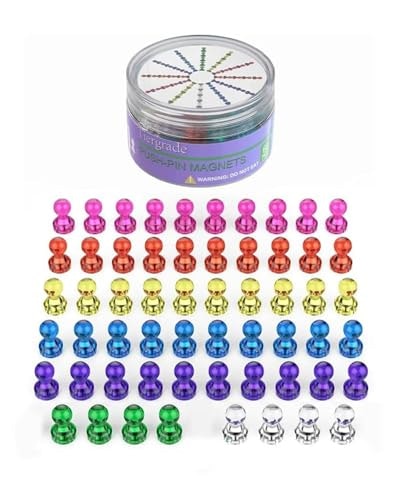 Tiergrade Push Pin Magnets 58-Pack: $8.80 Tiergrade Push Pin Magnets 58-Pack: $8.80