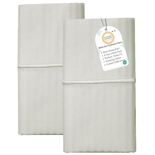 Feather & Stitch 20x30-Inch 500TC Cotton Pillow Covers 2-Pack: $19.37 Feather & Stitch 20x30-Inch 500TC Cotton Pillow Covers 2-Pack: $19.37