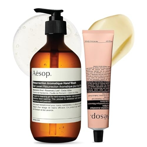 Aesop Resurrection Aromatique Hand Wash and Hand Balm Set: $61.49