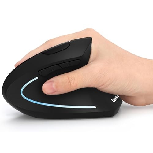 Lekvey Ergonomic Vertical Wireless Mouse: $24.98