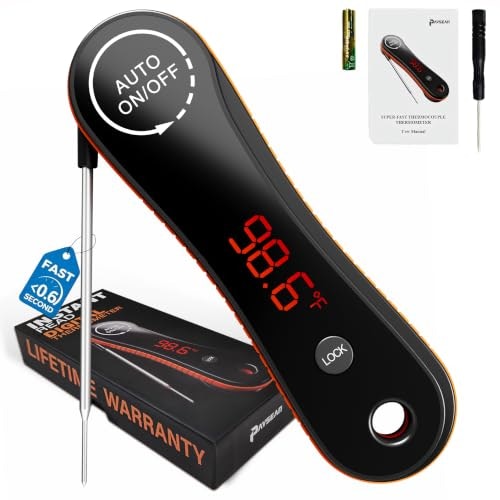 Paysean Digital Instant Read Meat Thermometer: $17.79 Paysean Digital Instant Read Meat Thermometer: $17.79