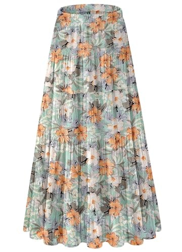 NiPaMi Women's Flowy Chiffon Maxi Skirt: $24.98