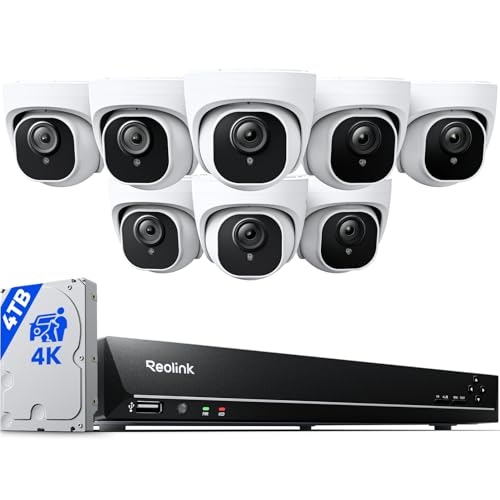 Reolink 16-Channel 4K Security Dome Camera System with 4TB HDD: $1,069.99 Reolink 16-Channel 4K Security Dome Camera System with 4TB HDD: $1,069.99