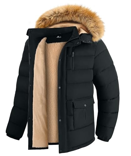 Men's Hooded Waterproof Insulated Puffer Parka: $47.98 Men's Hooded Waterproof Insulated Puffer Parka: $47.98