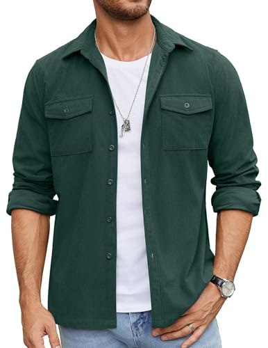 Coofandy Men's Waffle Button-Down Shirt Jacket: $25.64 Coofandy Men's Waffle Button-Down Shirt Jacket: $25.64