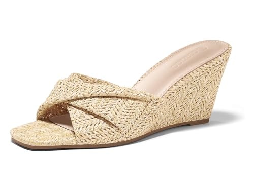 Coutgo Women's Wedge Espadrille Sandals: $28.89