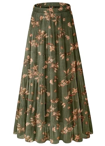 NiPaMi Women's Chiffon Pleated Maxi Skirt: $29.98 NiPaMi Women's Chiffon Pleated Maxi Skirt: $29.98