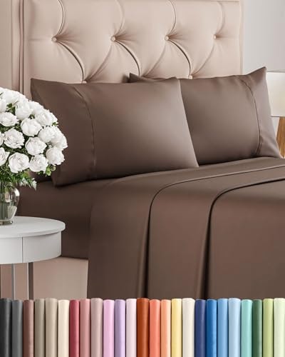 Twin 4-Piece Bed Sheet Set: $25.47