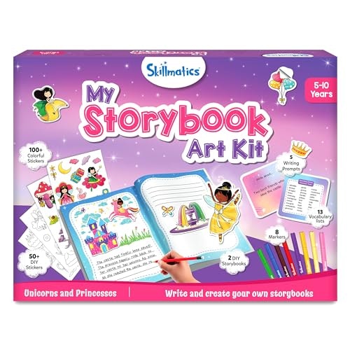 Skillmatics Unicorns & Princesses Storybook Art Kit: $23.72