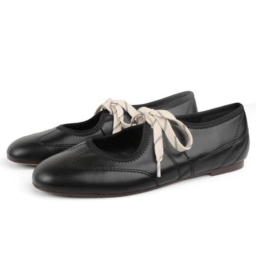 Charmust Lace-Up Women's Ballet Flats: $41.99 Charmust Lace-Up Women's Ballet Flats: $41.99