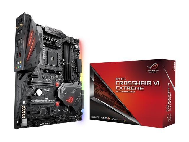Asus ROG Crosshair VI Extreme AM4 Extended ATX Motherboard: $357.79