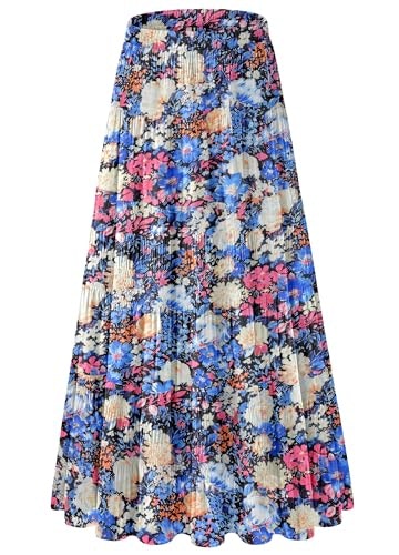NiPaMi Women's Chiffon Boho Maxi Skirt: $28.88