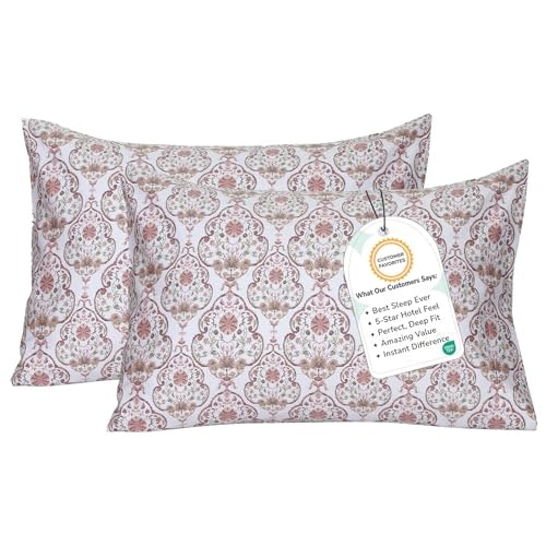 Feather & Stitch 20" x 40" 500-Thread Count Cotton Pillow Cover 2-Pack: $16.57 Feather & Stitch 20" x 40" 500-Thread Count Cotton Pillow Cover 2-Pack: $16.57
