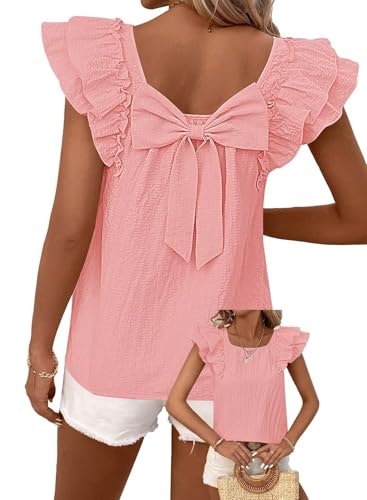 Falechay Women's Crewneck Summer Blouse: $22.06 Falechay Women's Crewneck Summer Blouse: $22.06