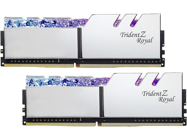 G. Skill Trident Z Royal 64GB DDR4 4000 Desktop Memory 2-Pack: $918 G. Skill Trident Z Royal 64GB DDR4 4000 Desktop Memory 2-Pack: $918