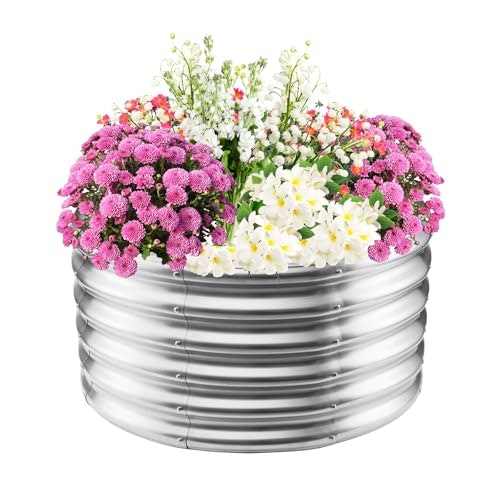 TBMLC 32-Inch Round Metal Elevated Garden Bed: $39.07 TBMLC 32-Inch Round Metal Elevated Garden Bed: $39.07