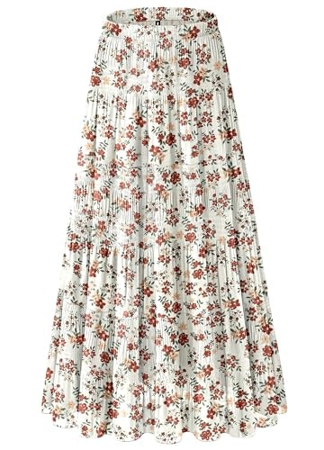 NiPaMi Women's Chiffon Flowy Maxi Skirt: $26.98