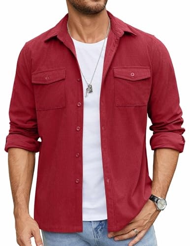 Coofandy Men's Waffle Button-Down Shirt Jacket: $23.79 Coofandy Men's Waffle Button-Down Shirt Jacket: $23.79