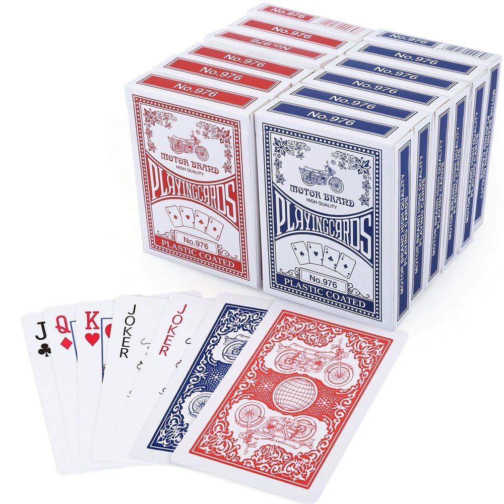 LotFancy Poker Size Playing Cards 12-Pack: $15.99 LotFancy Poker Size Playing Cards 12-Pack: $15.99