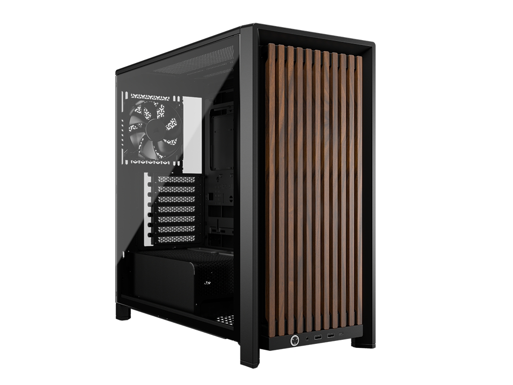 Corsair 4000D Wood Modular High Airflow Mid-Tower PC Case: $109.99 Corsair 4000D Wood Modular High Airflow Mid-Tower PC Case: $109.99