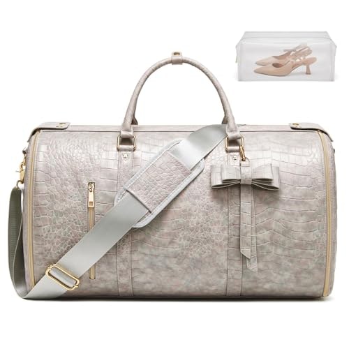 Convertible Leather Garment Duffle Bag: $31.44 Convertible Leather Garment Duffle Bag: $31.44