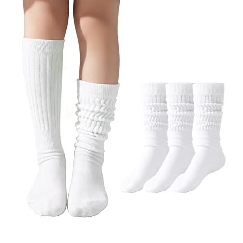 Girls' Cotton Slouch Knee-High Socks: $9.99