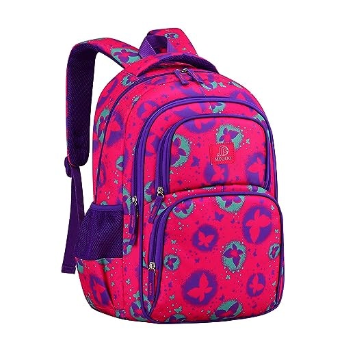 Mygoo 17-inch Butterfly Girls School Backpack: $15.59 Mygoo 17-inch Butterfly Girls School Backpack: $15.59