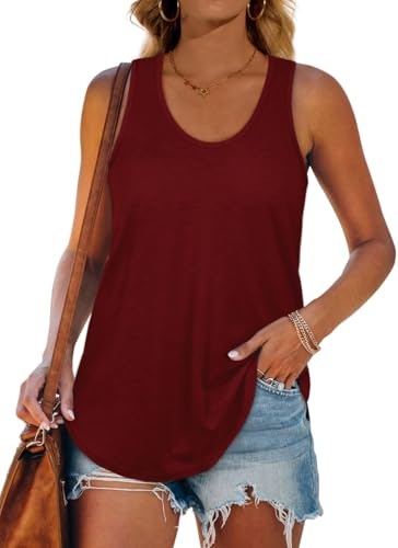 Xieerduo Women's Loose Fit U-Neck Tank Top: $12.74 Xieerduo Women's Loose Fit U-Neck Tank Top: $12.74