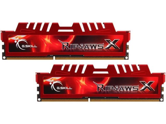 G.Skill Ripjaws X Series 16GB (2 x 8GB) DDR3 2133MHz Desktop Memory: $109.99 G.Skill Ripjaws X Series 16GB (2 x 8GB) DDR3 2133MHz Desktop Memory: $109.99