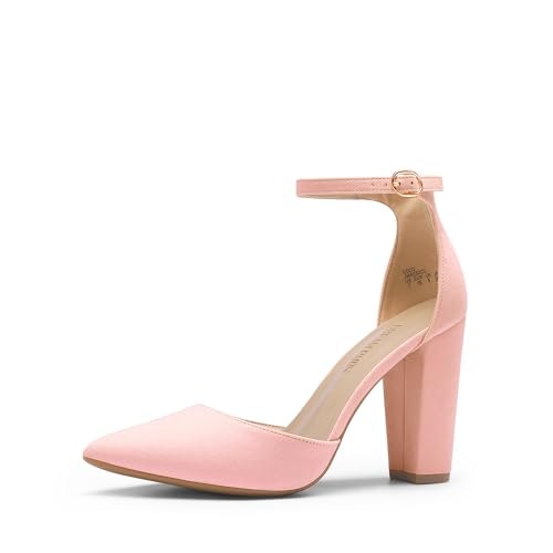 Dream Pairs Women's Coco Chunky High Heel Pumps: $36.48 Dream Pairs Women's Coco Chunky High Heel Pumps: $36.48