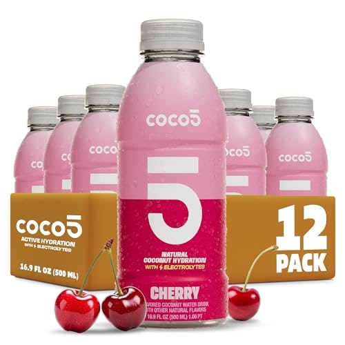 Coco5 Cherry Coconut Water 12-Pack: $26.98 Coco5 Cherry Coconut Water 12-Pack: $26.98
