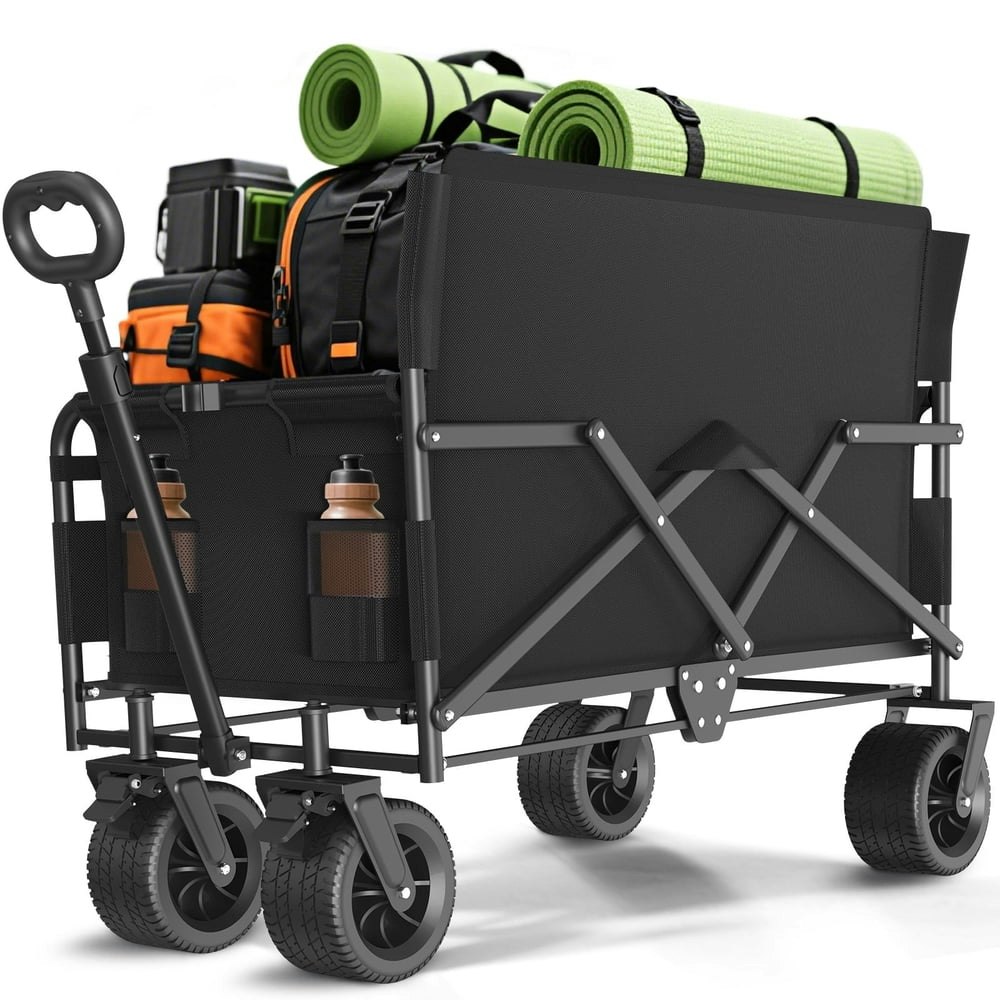 GVDV 580-lb Folding Wagon with Bench Seat: $99.69
