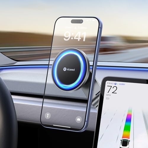 Vicseed Tesla Foldable Magnetic Phone Mount: $31.95 Vicseed Tesla Foldable Magnetic Phone Mount: $31.95