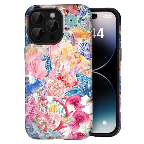 Amzfield iPhone 14 Pro Sea Turtle Case: $8.99