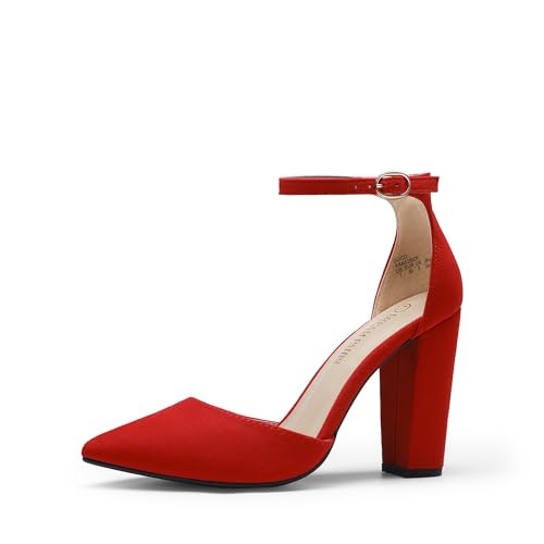 Dream Pairs Women's Coco Chunky High Heel Pumps: $36.48 Dream Pairs Women's Coco Chunky High Heel Pumps: $36.48