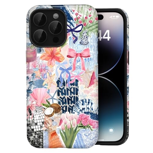 Amzfield iPhone 15 Pro Max Flower Bow Case: $11.04