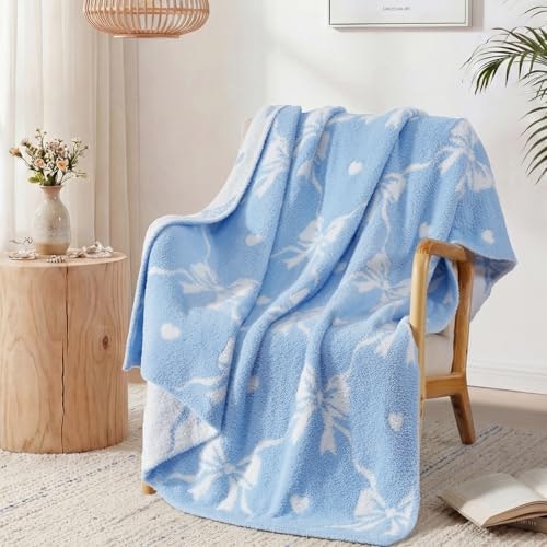 Wrensonge Reversible Knitted Throw Blanket: $22.98