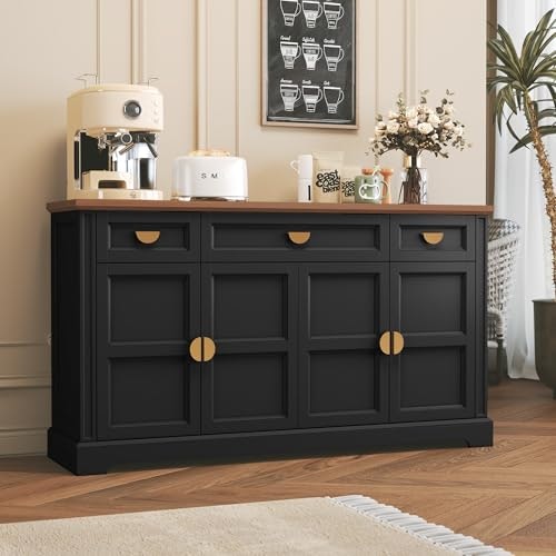 HLR 60-inch Shaker-Style Sideboard Buffet Cabinet: $229.98 HLR 60-inch Shaker-Style Sideboard Buffet Cabinet: $229.98