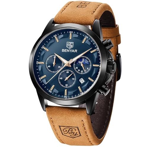 Benyar Men's Chronograph Stainless Steel Quartz Watch: $37.37 Benyar Men's Chronograph Stainless Steel Quartz Watch: $37.37